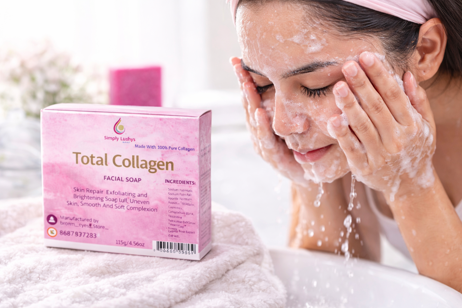 Total Collagen Facial Soap - Image 2