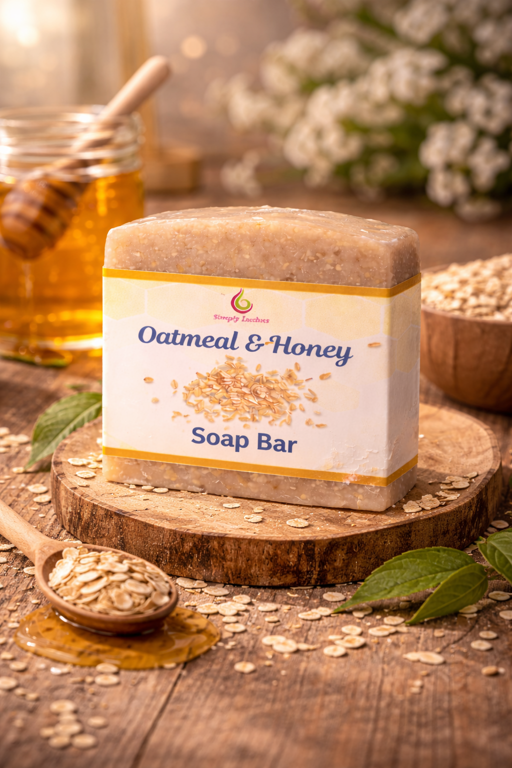 Oatmeal & Honey Soap - Image 2