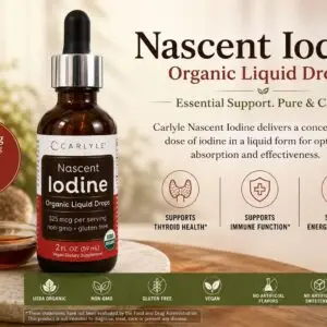 Carlyle Nascent Iodine Organic Liquid Drops