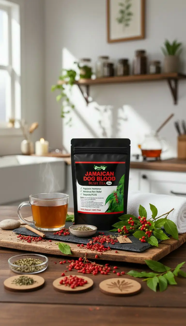Jamaican Dog Blood Bush Tea (2 oz) - Image 2