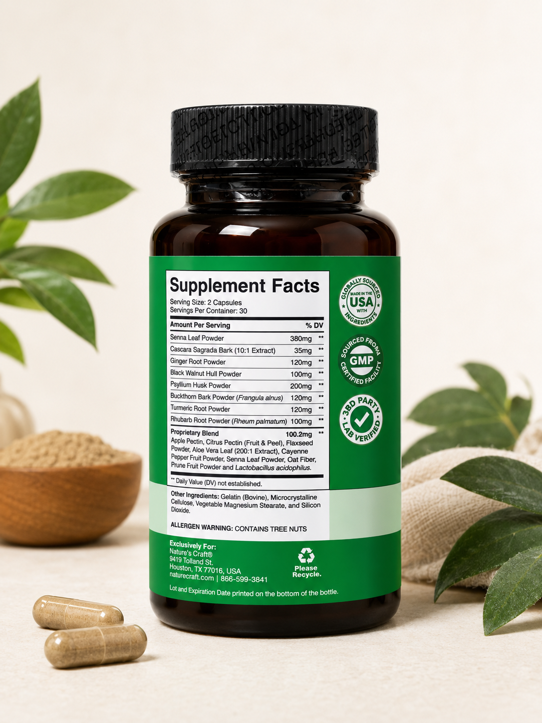Nature's Craft Colon Detox & Cleanse