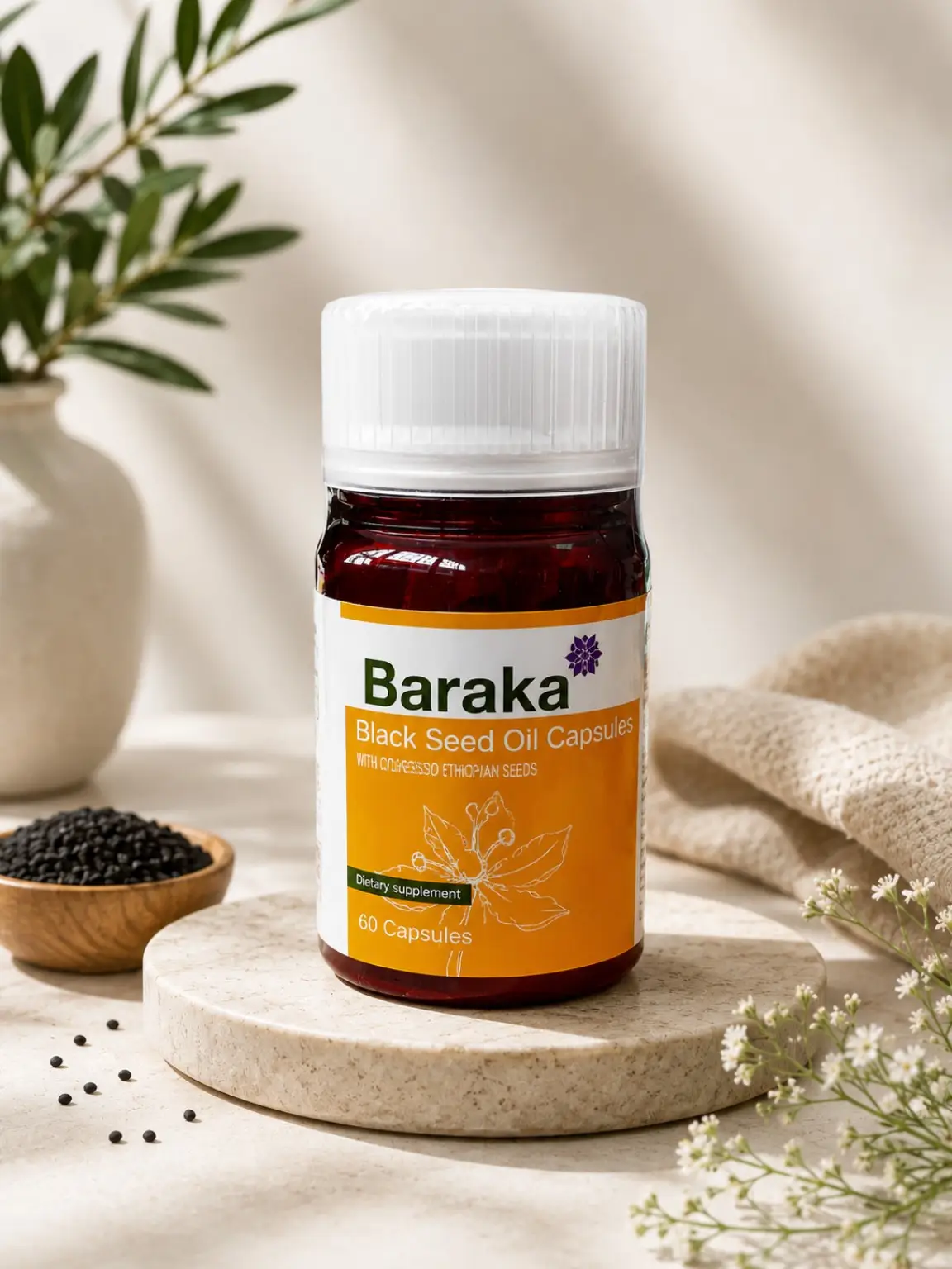 Baraka Black Seed Oil Capsules