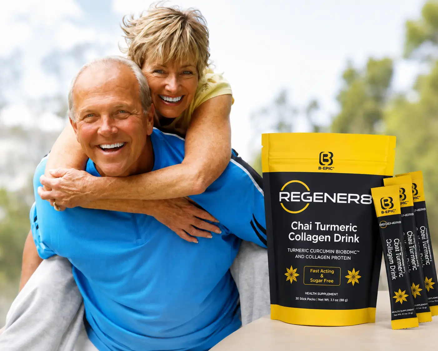REGENER8® Chai Turmeric Collagen Drink - Image 2