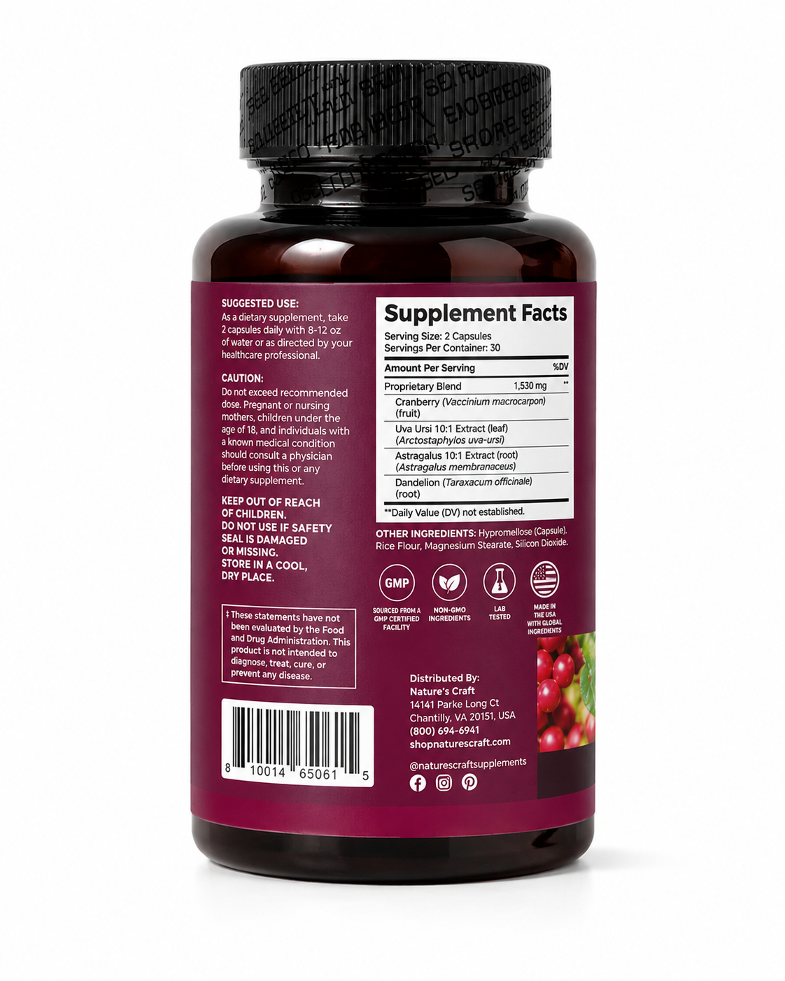 Nature's Craft Kidney Support – Cleanse & Detox - Image 2