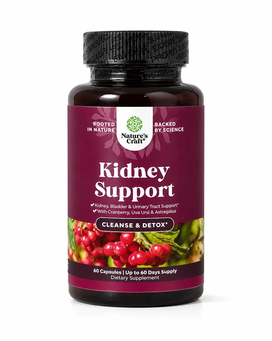 Nature's Craft Kidney Support – Cleanse & Detox