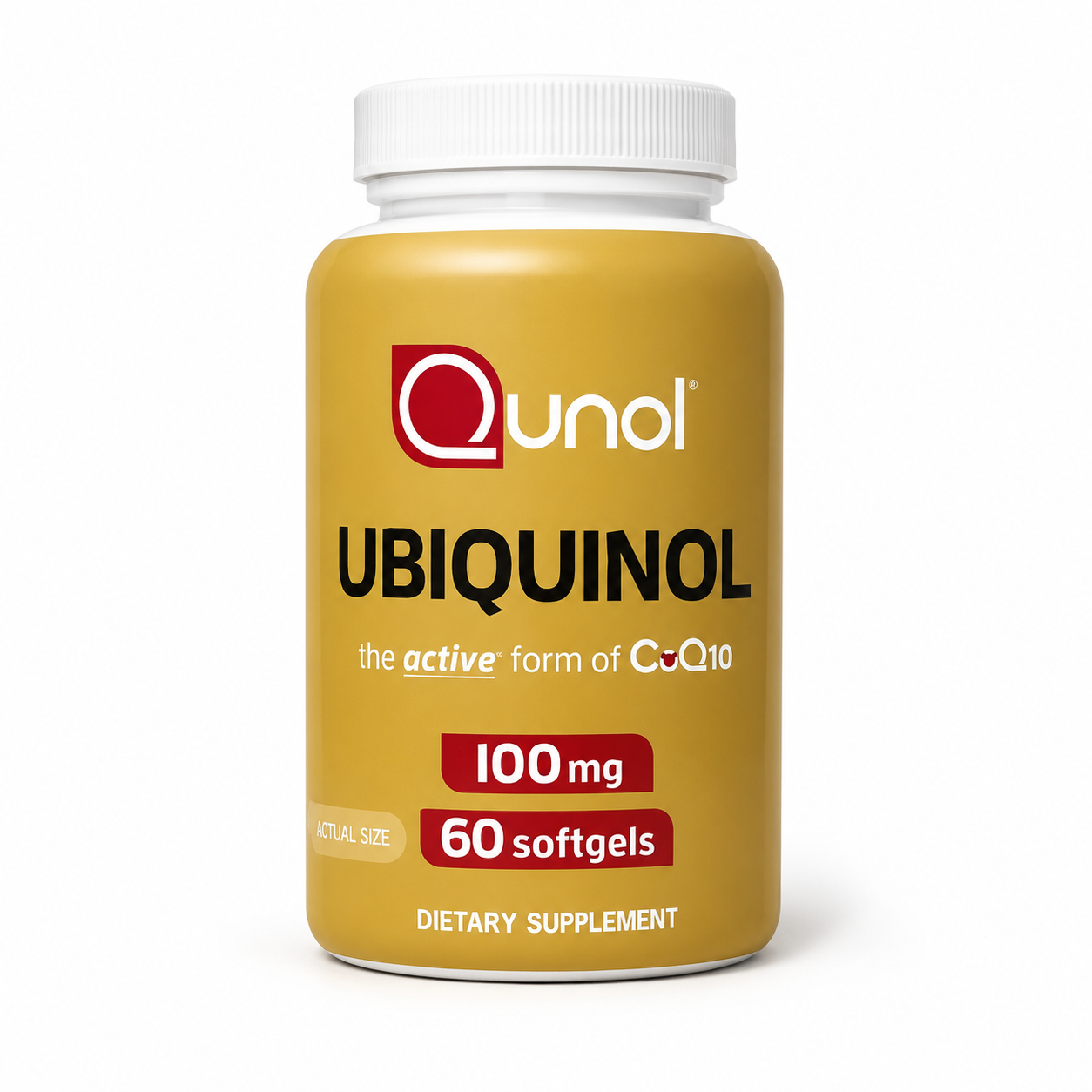 Qunol Ubiquinol CoQ10 100 mg