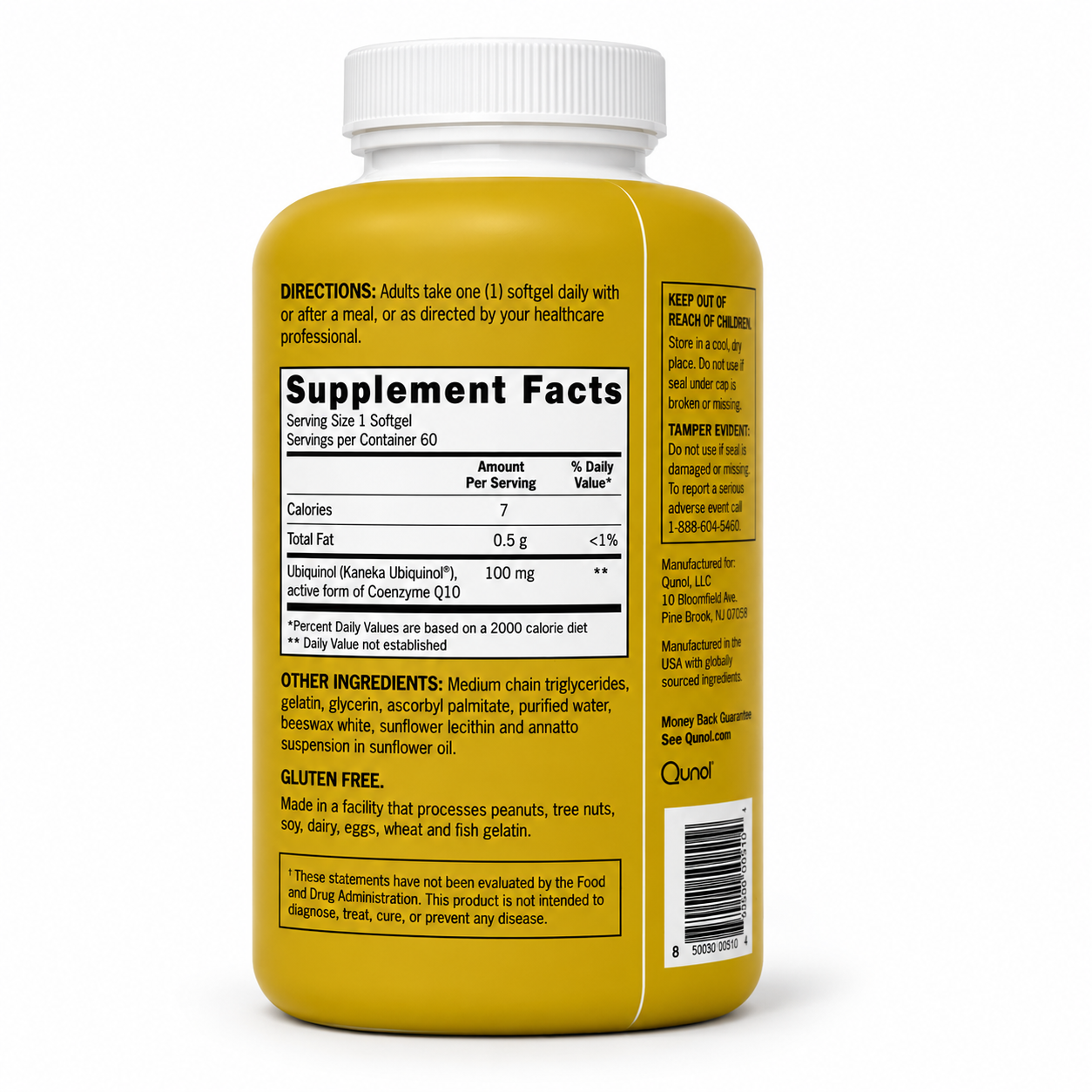 Qunol Ubiquinol CoQ10 100 mg - Image 2