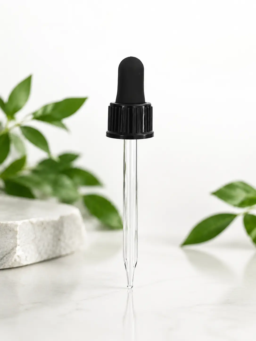 2 oz Amber Glass Dropper Bottle (12-Pack) - Image 2
