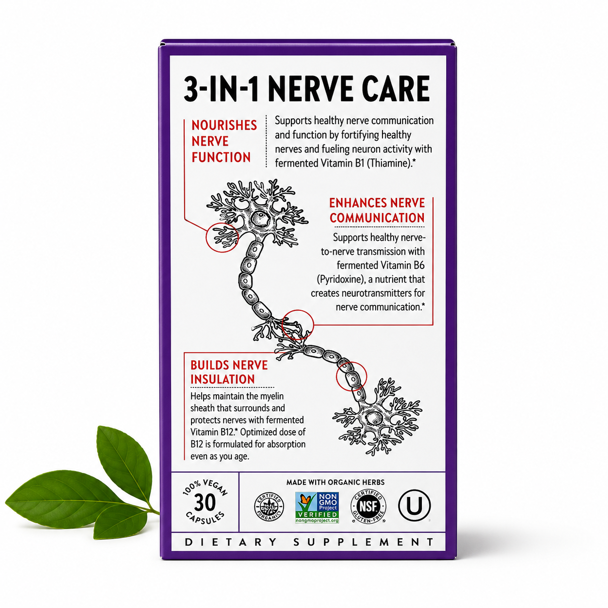 New Chapter® Holistic Nerve Health - Image 2